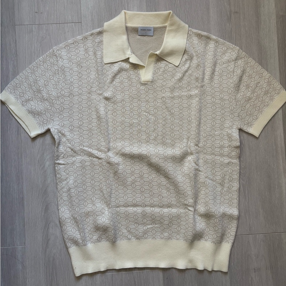 Knit Polo Shirt